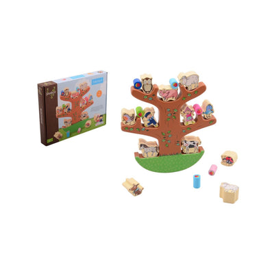 Johntoy fien teun houten balanceerboom - 19dlg.