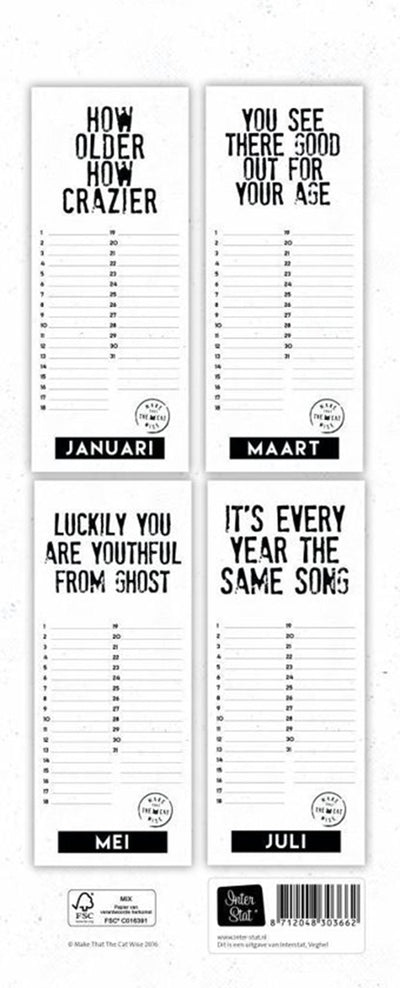 Imagebooks verjaardagskalender make that the cat