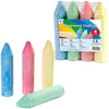 Clown super stoepkrijt 4 stuks