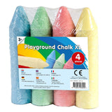 Clown super stoepkrijt 4 stuks - afbeelding 3