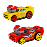 Basic flame racer auto + licht en geluid - afbeelding 1