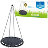 Outdoor play schommelmat 100 cm zwart