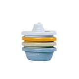 Rubo toys little dutch bad bootjes blauw - badspeeltjes - 4 kleuren - opstapelen - vanaf 18 maanden - afbeelding 2