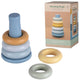 Rubo toys little dutch stapelringen blauw