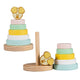 Rubo toys woezel en pip pip baby stapeltoren, 7dlg.