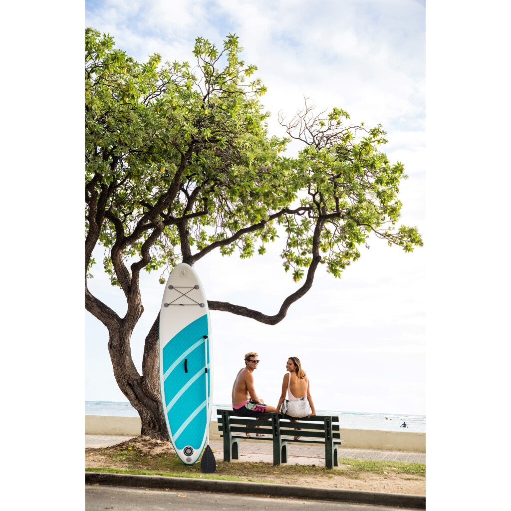 Intex 68241np aquaquest 240 sup board 244x76x13 cm wit lichtblauw