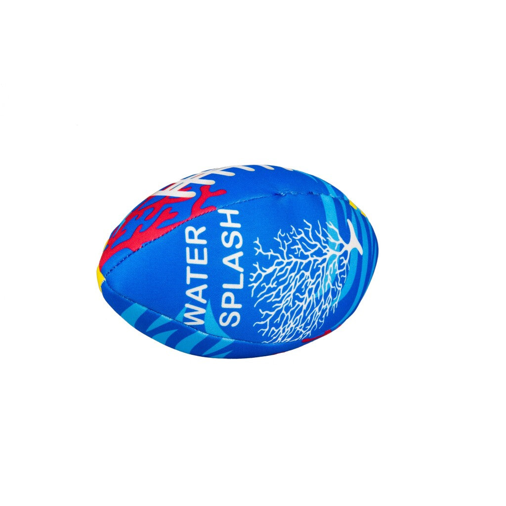 Summertime Summertime Soft Water Mini Rugbybal Geel Blauw