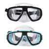 Sportx volwassenen zwemmasker 3 sterren assorti