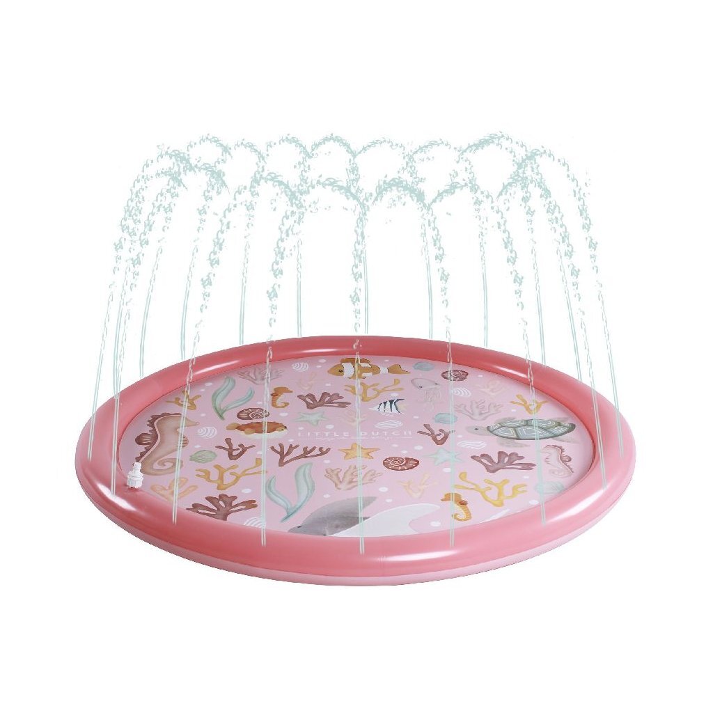 Little dutch ocean dreams waterspeelmat roze, 150cm