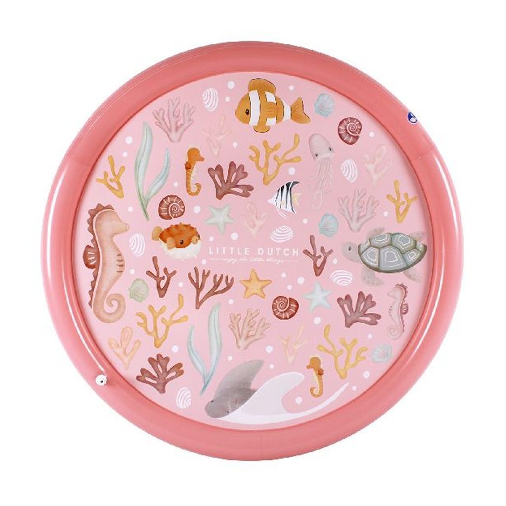 Little dutch ocean dreams waterspeelmat roze, 150cm