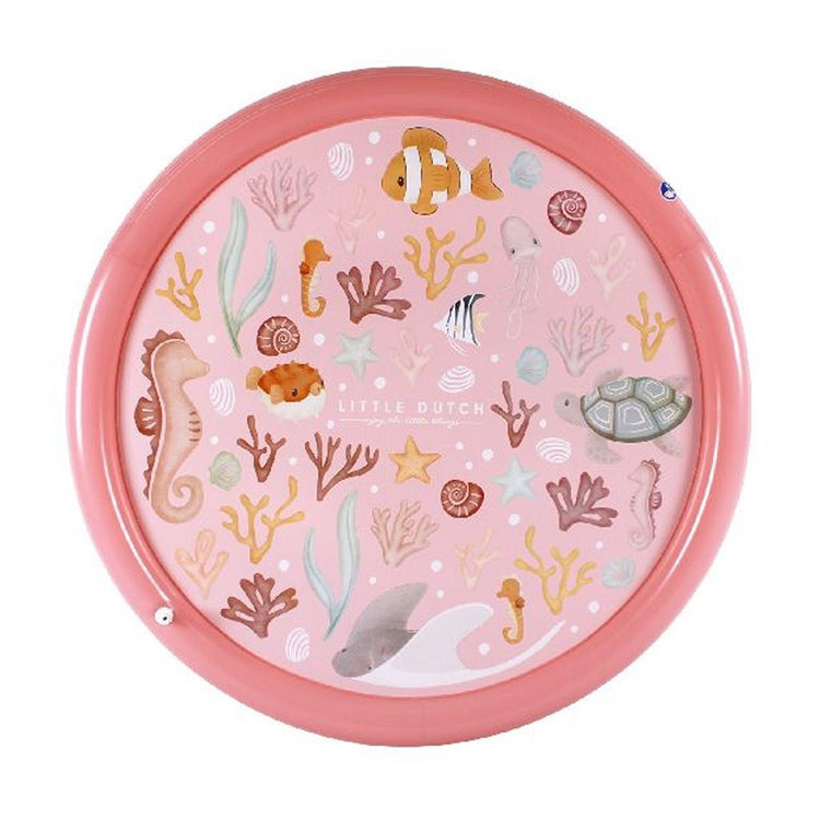 Little dutch ocean dreams waterspeelmat roze, 150cm