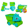 Summertime dino zand set 4in1 verschillende kleuren