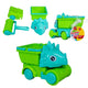 Summertime dino zand set 4in1 verschillende kleuren