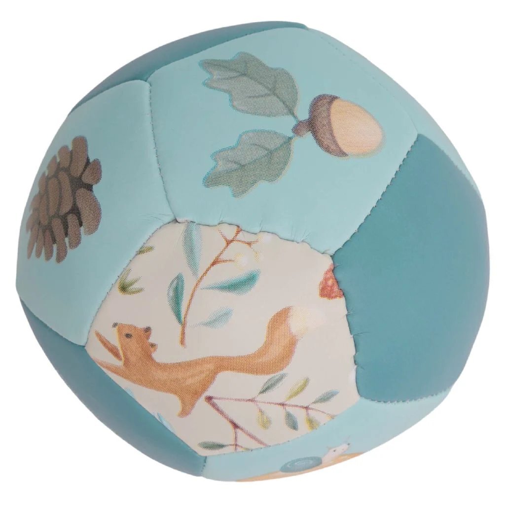 Little dutch forest friends softbal 10 cm blauw