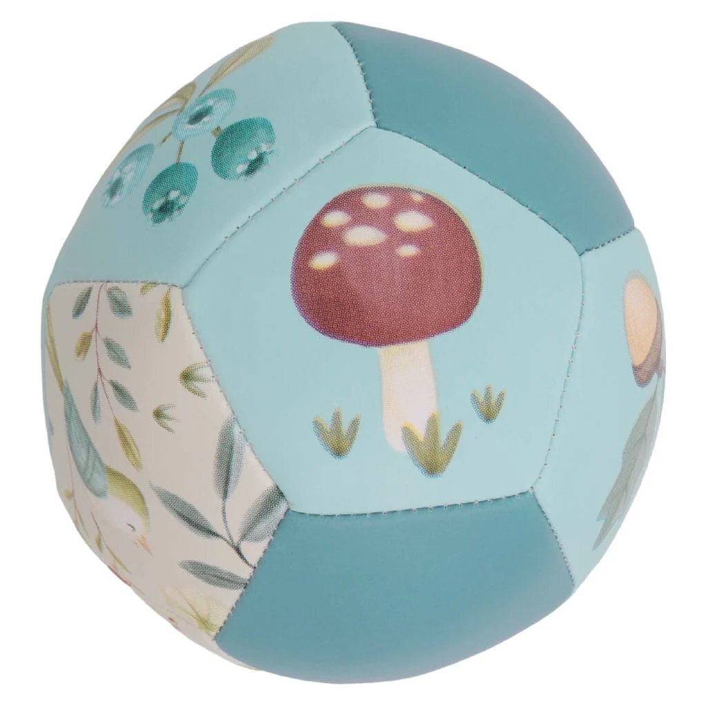 Little dutch forest friends softbal 10 cm blauw