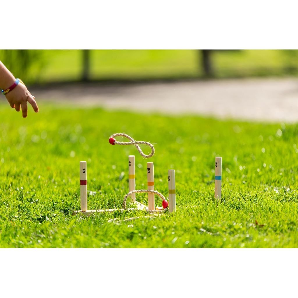 Outdoor play ringwerpspel draagtas fsc, 5dlg.