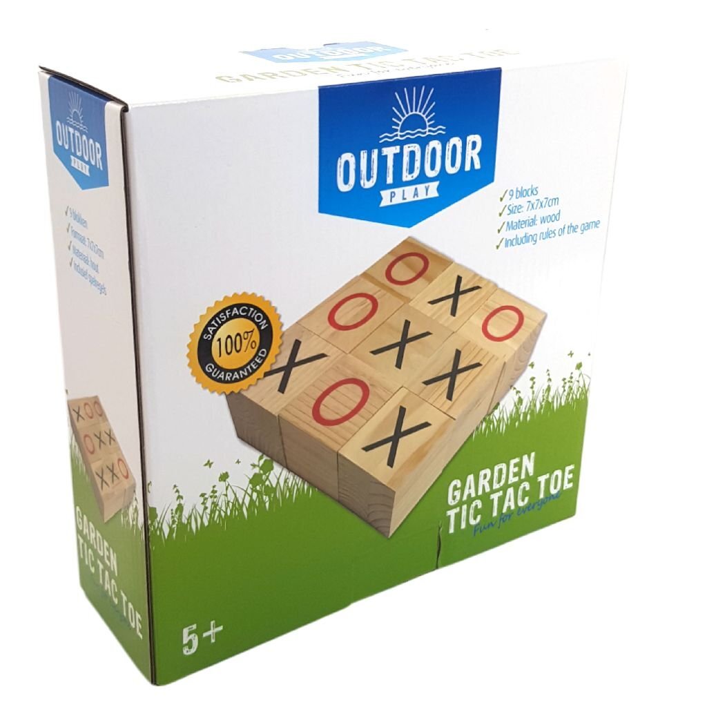 Outdoor play houten boter kaas eieren