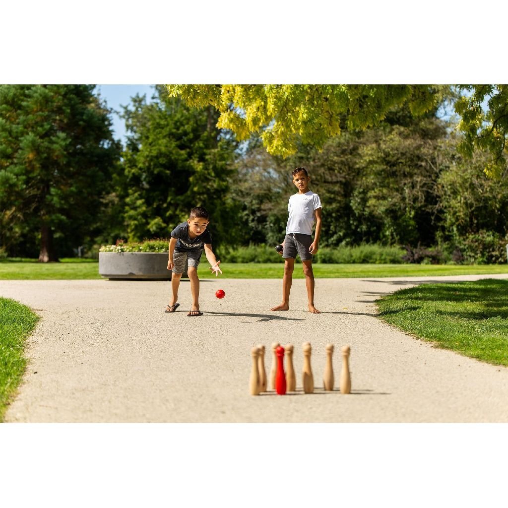 Outdoor play tuin bowlen hout