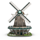 Cubic fun 3d puzzel molen led - 65st. - afbeelding 1