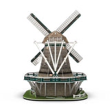 Cubic fun 3d puzzel molen led - 65st. - afbeelding 4