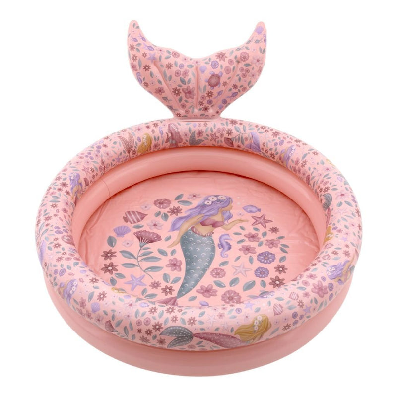 Little dutch dreamy mermaid zwembad met staart 80 cm roze
