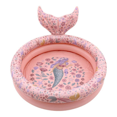 Little dutch dreamy mermaid zwembad met staart 80 cm roze