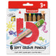 Bruynzeel soft colour kleurpotloden 6 stuks