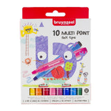 Bruynzeel multi point viltstiften 10 stuks - afbeelding 2