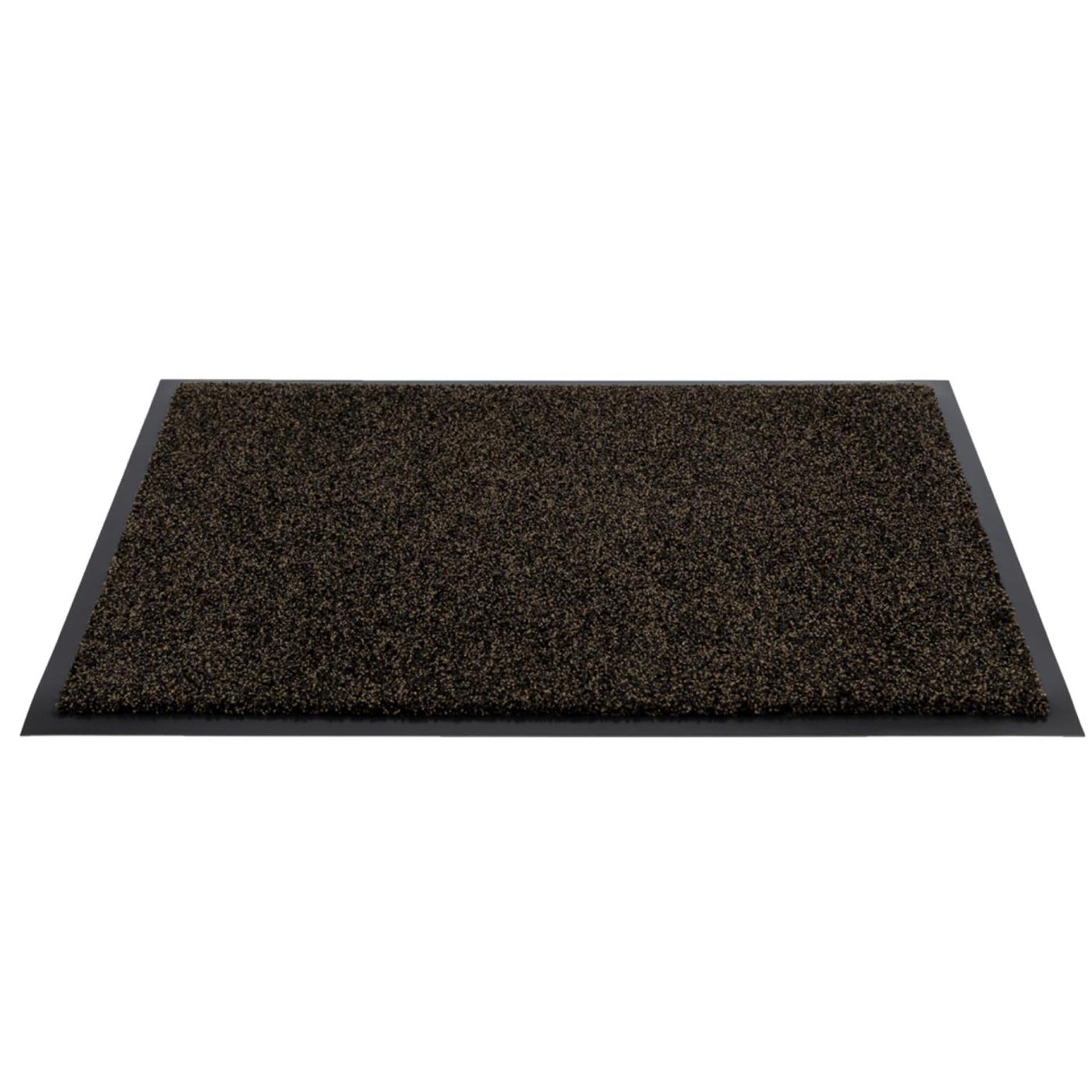Hamat schoonloopmat briljant 60x80cm zwart