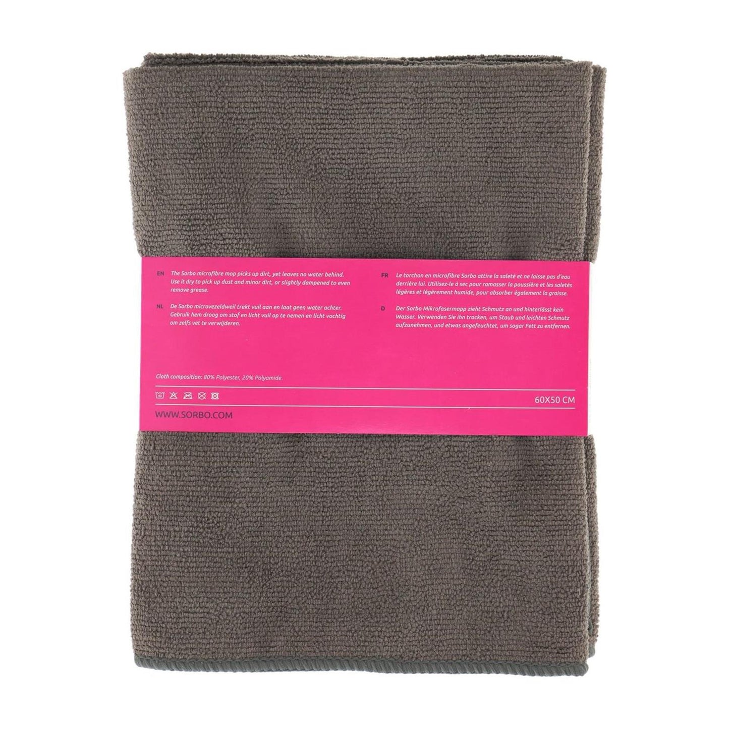 Sorbo microvezeldweil uni 50x60cm 2 stuks