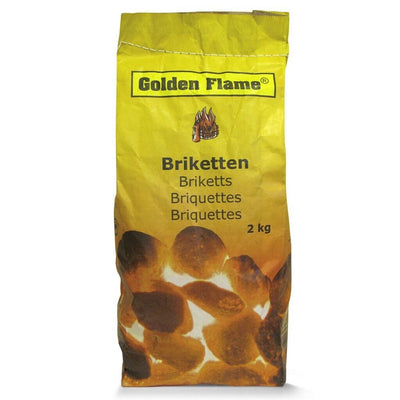 Golden Flame Golden Flame Houtskool Briketten 2 KG