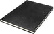 Kangaro k-5321 schetsboek a4 creme 120gr blanco papier, 140 blz hard cover imprint slang zwart