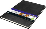 Kangaro schetsboek a4 - zwart - hardcover - 140 blanco pagina's - 120 grams papier - schetsblok - afbeelding 2