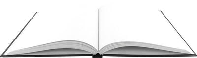 Kangaro k-5585 dummyboek a5 blanco hard cover 80 blad 140grs zwart design