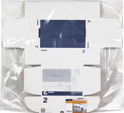 Kangaro raadhuis rd-351119-5 postpakketdoos 2 200x140x80mm bedrukt 5 stuks