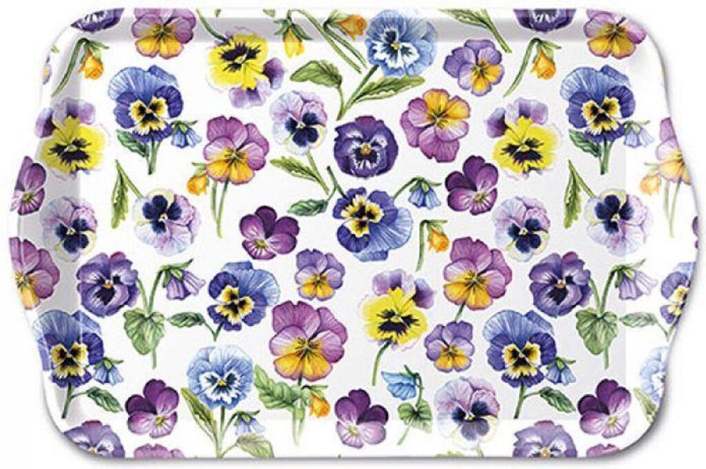 Ambiente Ambiente Dienblad Pansy all Over 13x21 cm