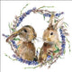 Ambiente rabbit wreath papieren servetten