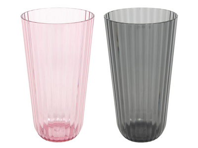 Imperial kitchen drinkglas lines kunststof ø8x15cm 450ml