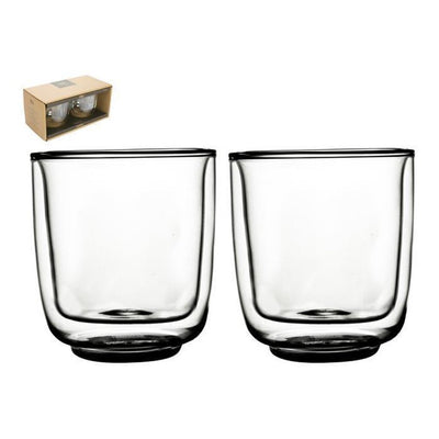 Gusta Gusta Fika Dubbelwandig Glas 250ml set 2 stuks