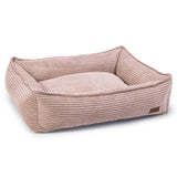Designed by Lotte Designed by Lotte Hondenmand geribbeld 80x70x22 cm roze - afbeelding 2