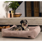 Designed by Lotte Designed by Lotte Hondenmand geribbeld 80x70x22 cm roze - afbeelding 1
