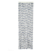 Travellife Travellife Vliegengordijn Chenille Stripe 185x56 cm grijs en blauw - afbeelding 1