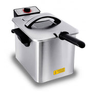 Inventum gf645f friteuse 4l 3000w rvs - afbeelding 1