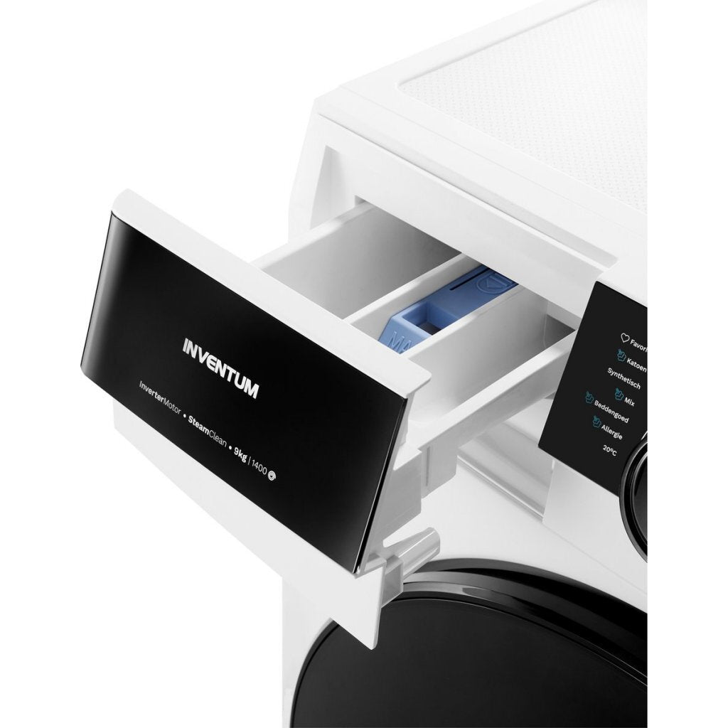 Inventum vwm9010w wasmachine 9 kg wit zwart