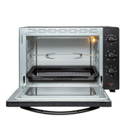 Inventum ov607b vrijstaande oven 60l 2000w zwart zilver - afbeelding 3