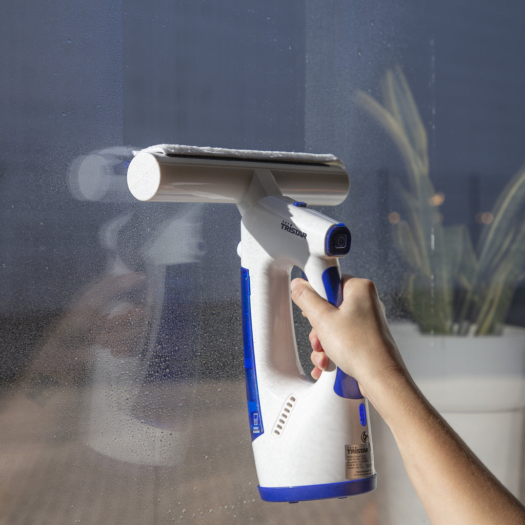 Tristar sr-5250 ruitenreiniger blauw wit
