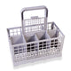 Scanpart bestekmand voor vaatwasser 24x13.5 cm 8-delig grijs