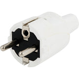 Scanpart stekker met ra, pvc wit - afbeelding 2