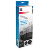 Scanpart speed inductiemat set 2x20 2x26 cm zwart - afbeelding 1