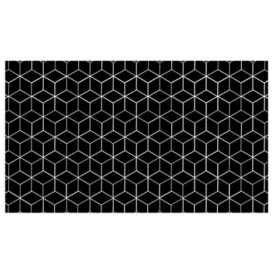 Scanpart inductie beschermmat 90x52 cm zwart siliconen